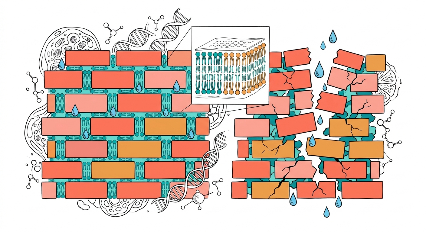 세라마이드란? 피부 장벽의 50%를 채우는 지질